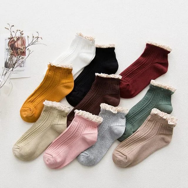 women's boat color socks